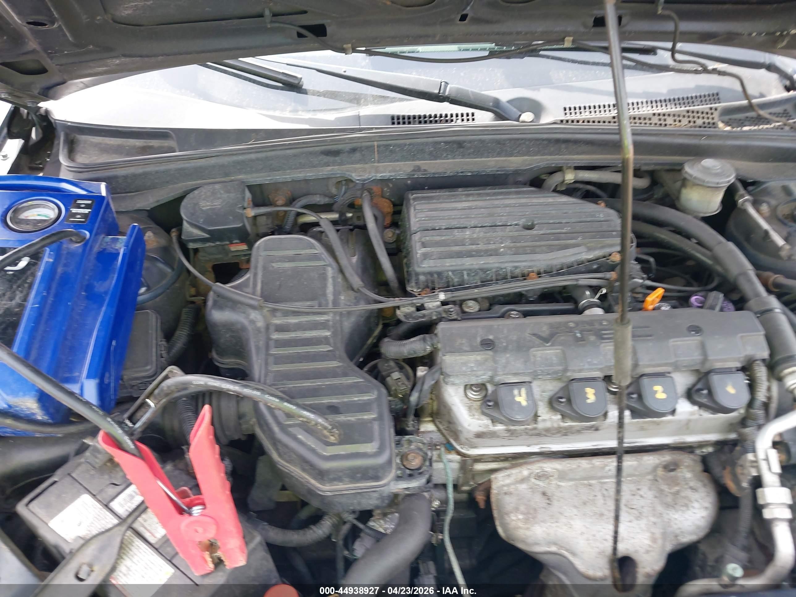 2002 Honda Civic Ex Синий vin: 2HGES26812H609946