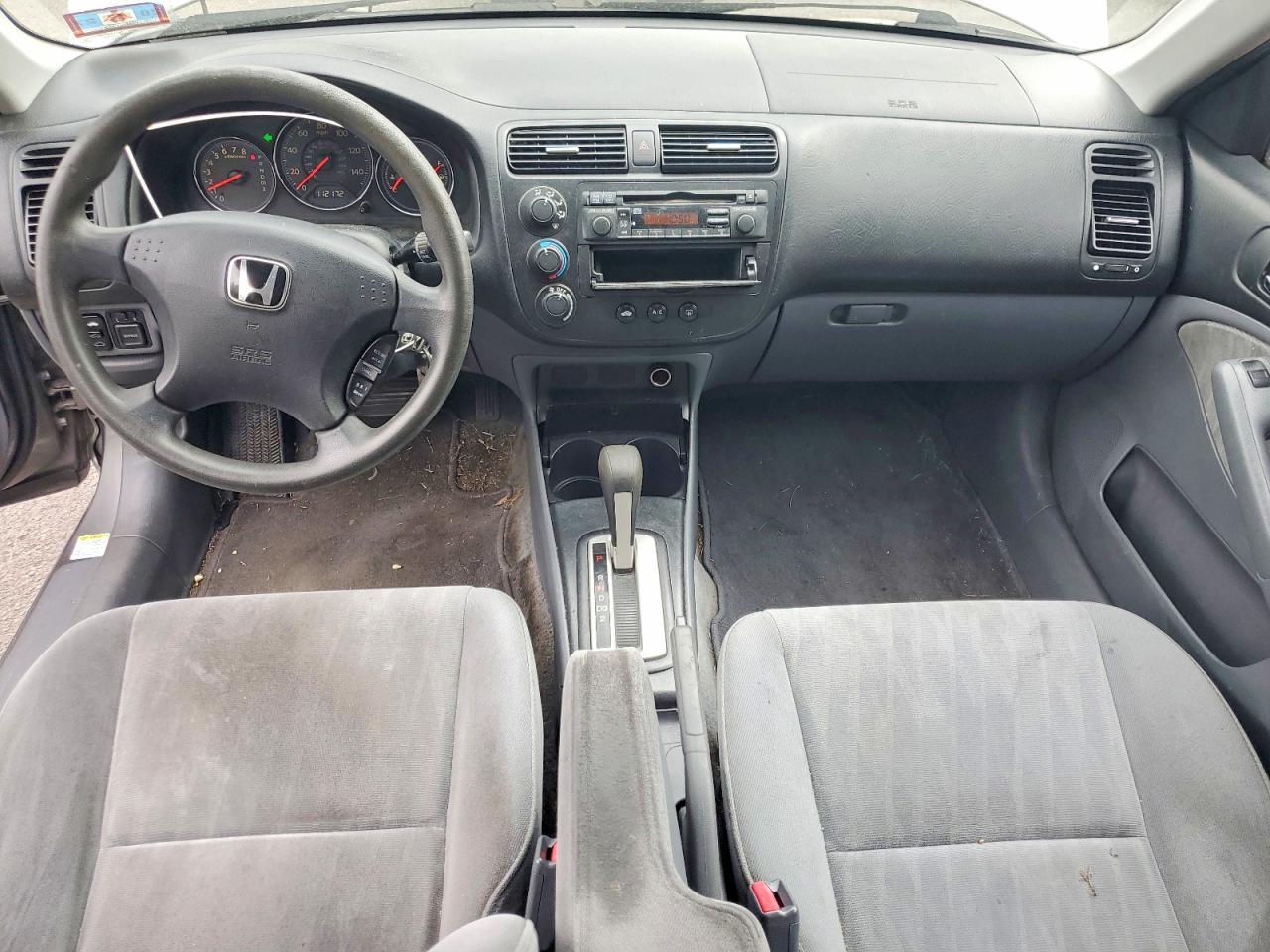 2005 Honda Civic Ex Silver vin: 2HGES26815H600149