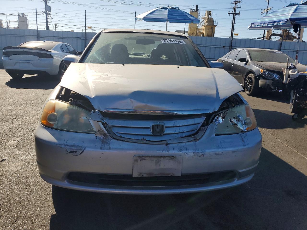 2003 Honda Civic Ex Silver vin: 2HGES26823H545403