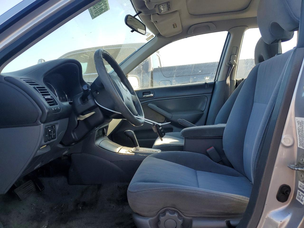 2003 Honda Civic Ex Silver vin: 2HGES26823H545403
