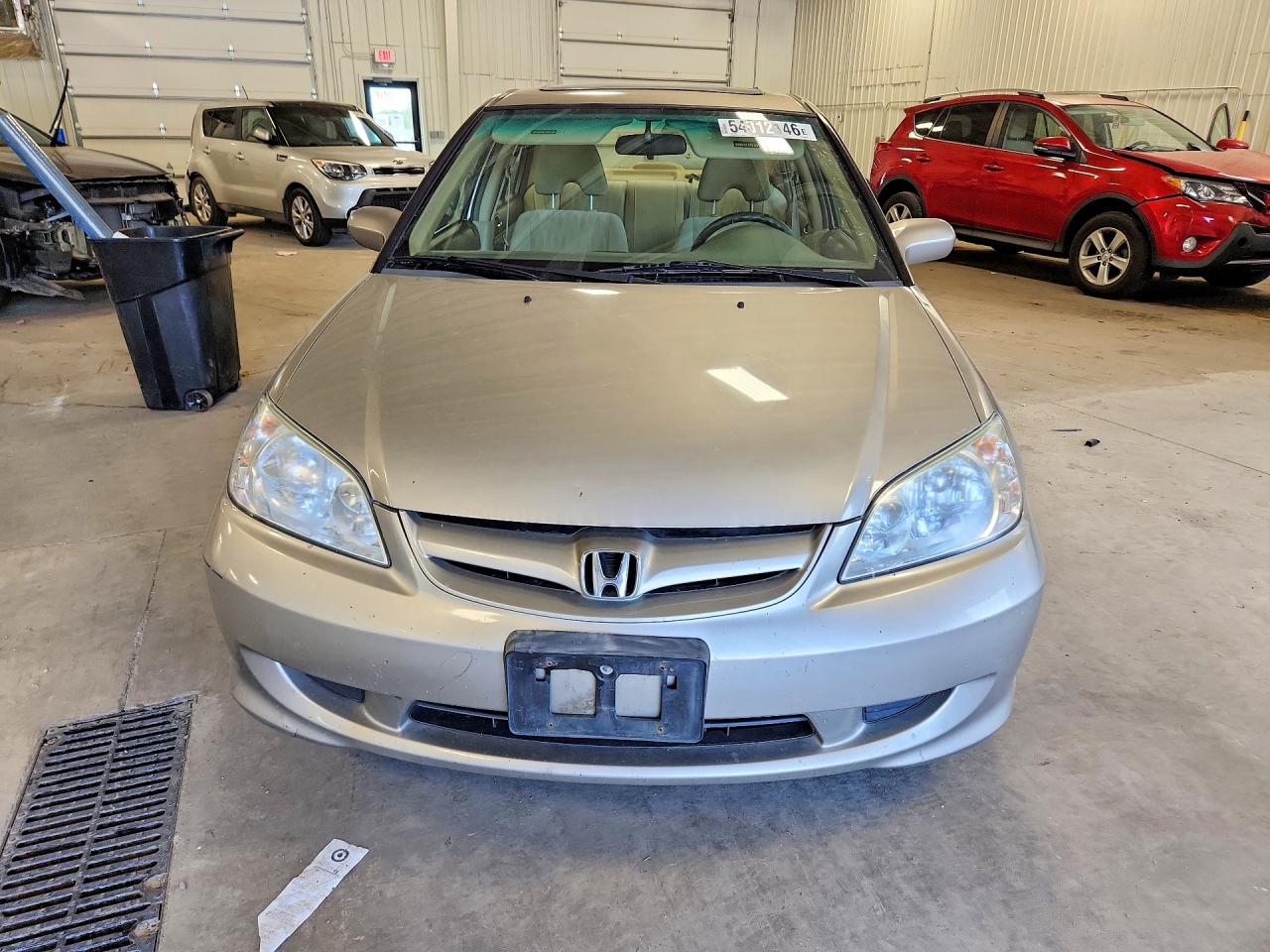 2005 Honda Civic Ex Gold vin: 2HGES26825H565248