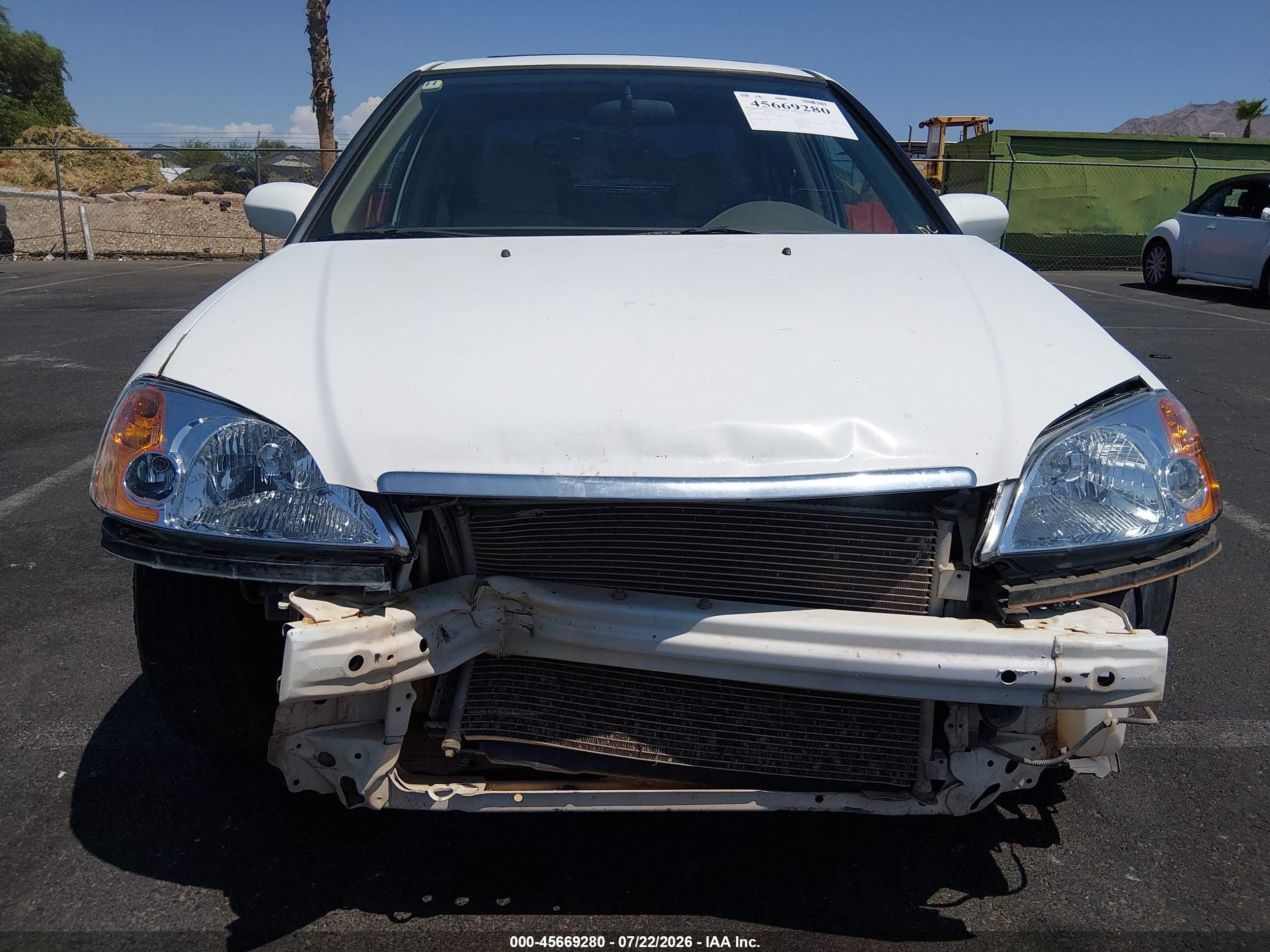 2002 Honda Civic Ex White vin: 2HGES26832H520170