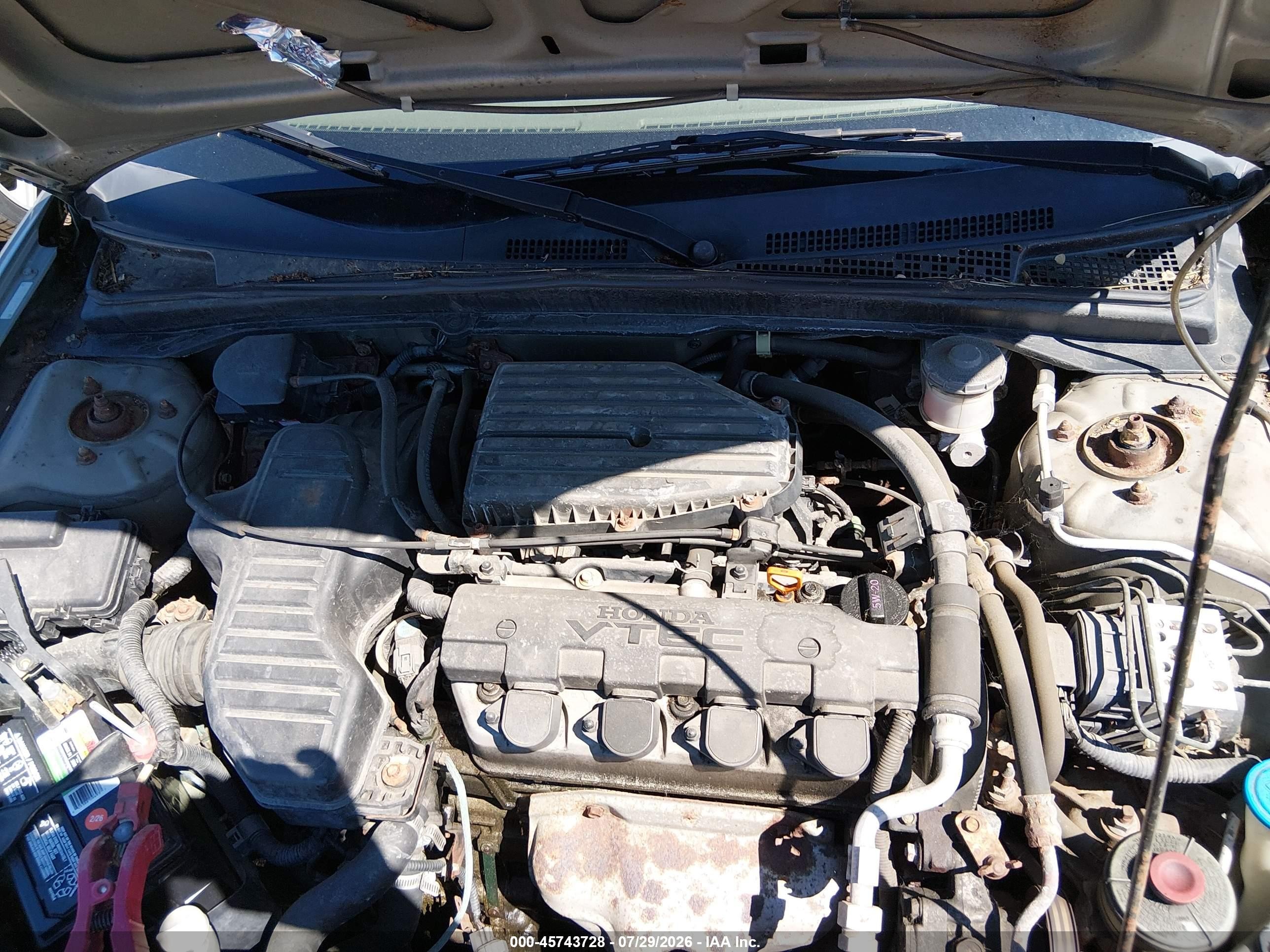 2004 Honda Civic Ex Gold vin: 2HGES26844H609877