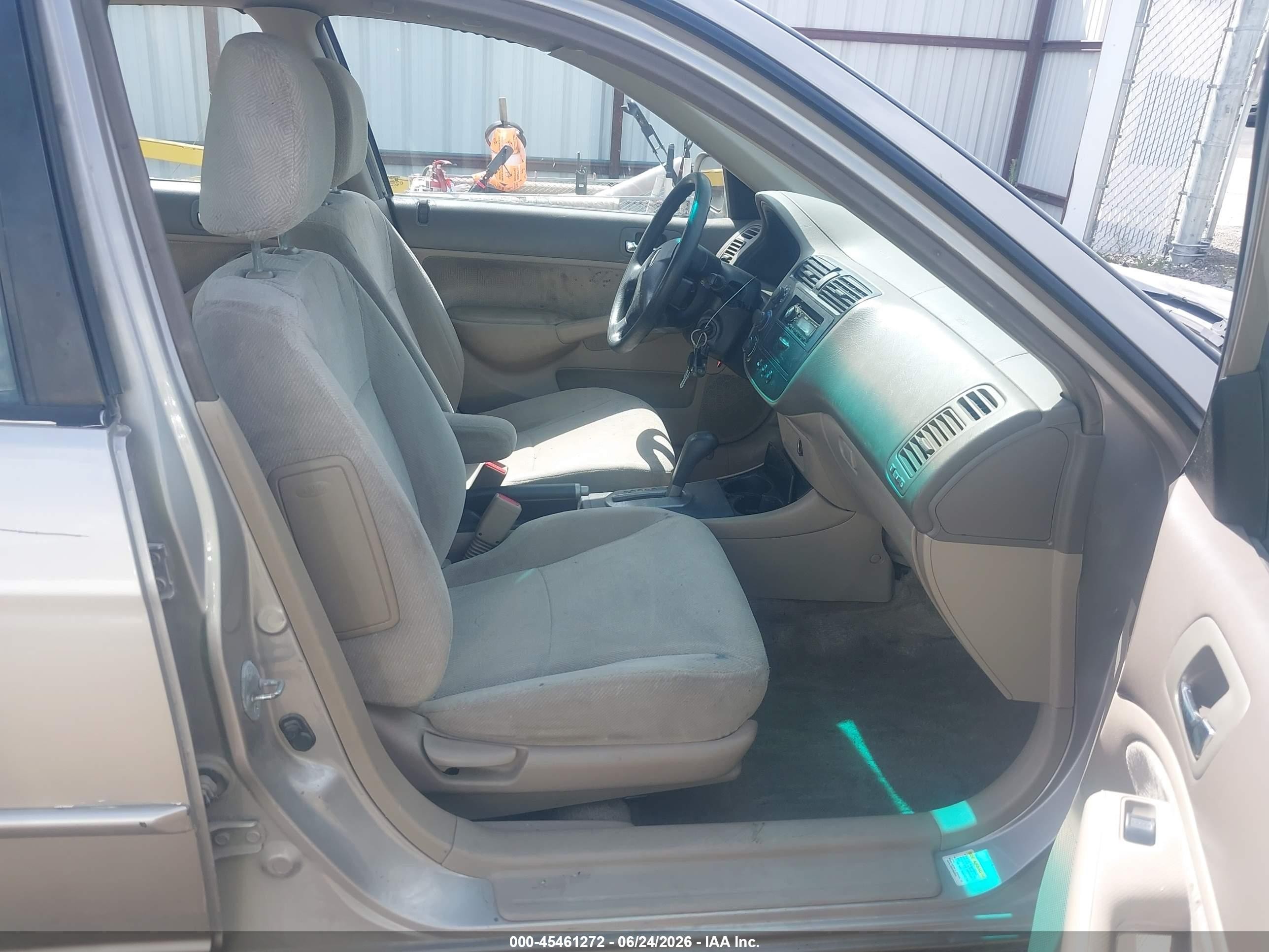 2002 Honda Civic Ex Gold vin: 2HGES26882H594054
