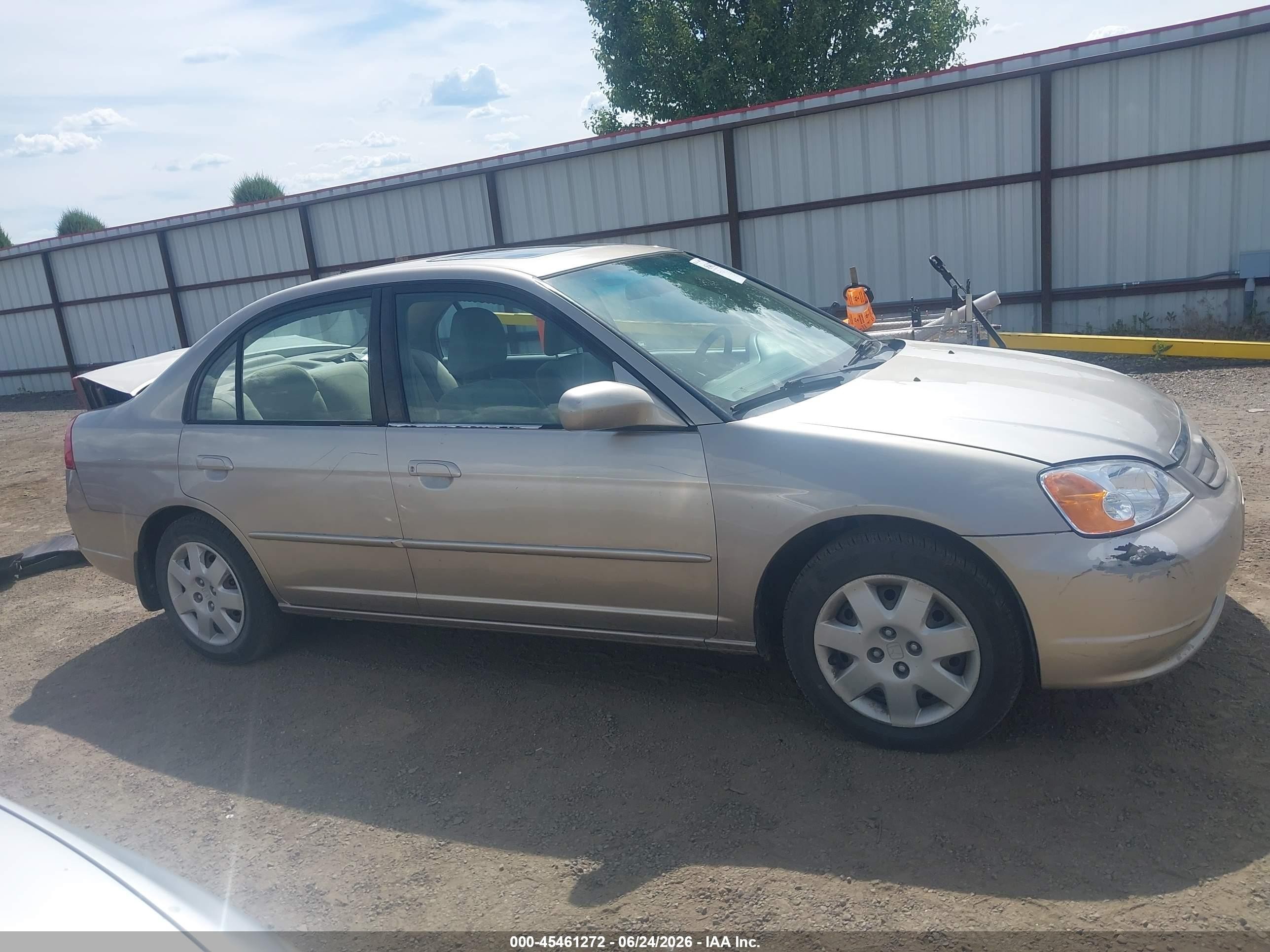 2002 Honda Civic Ex Gold vin: 2HGES26882H594054