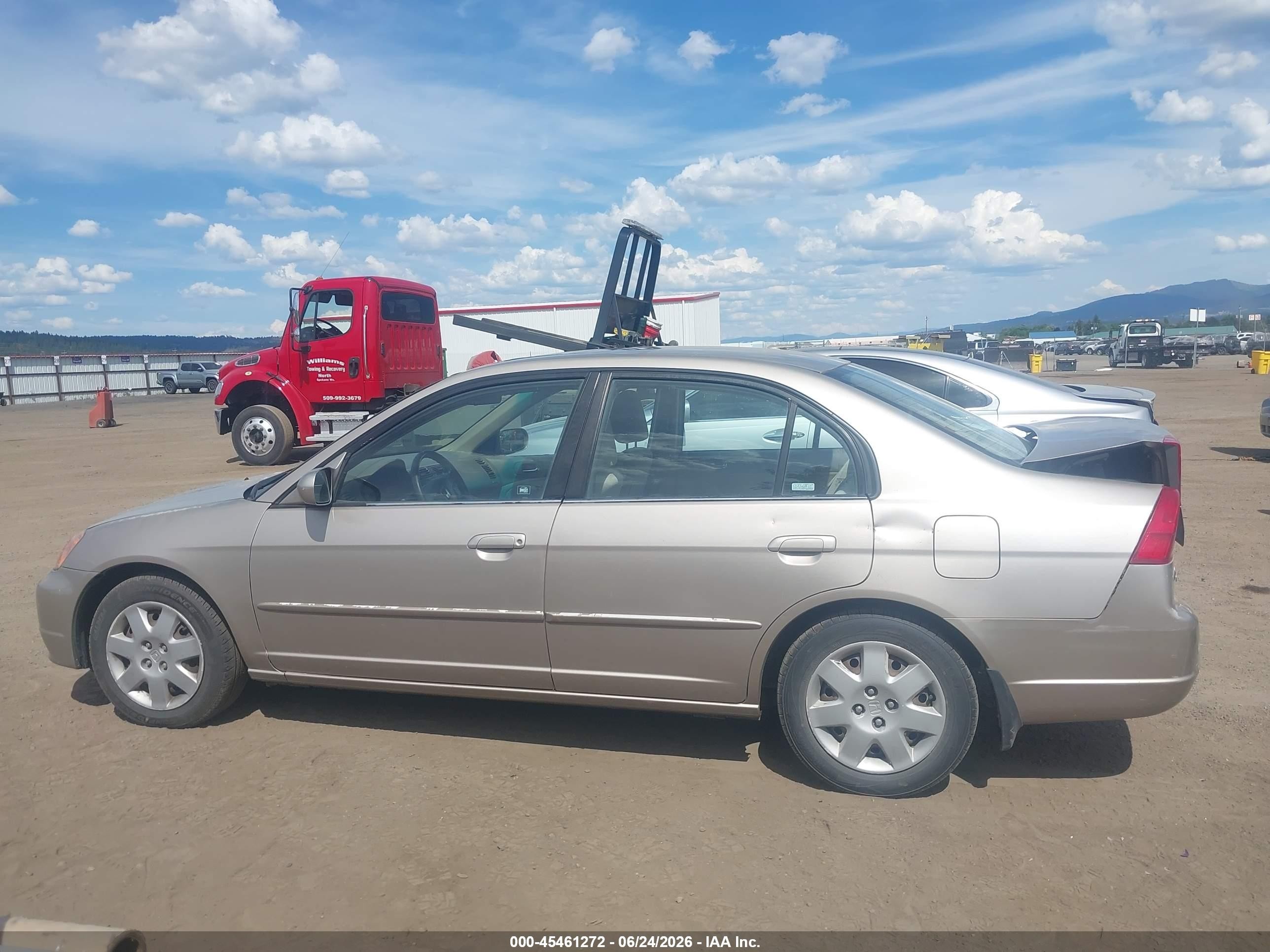2002 Honda Civic Ex Gold vin: 2HGES26882H594054