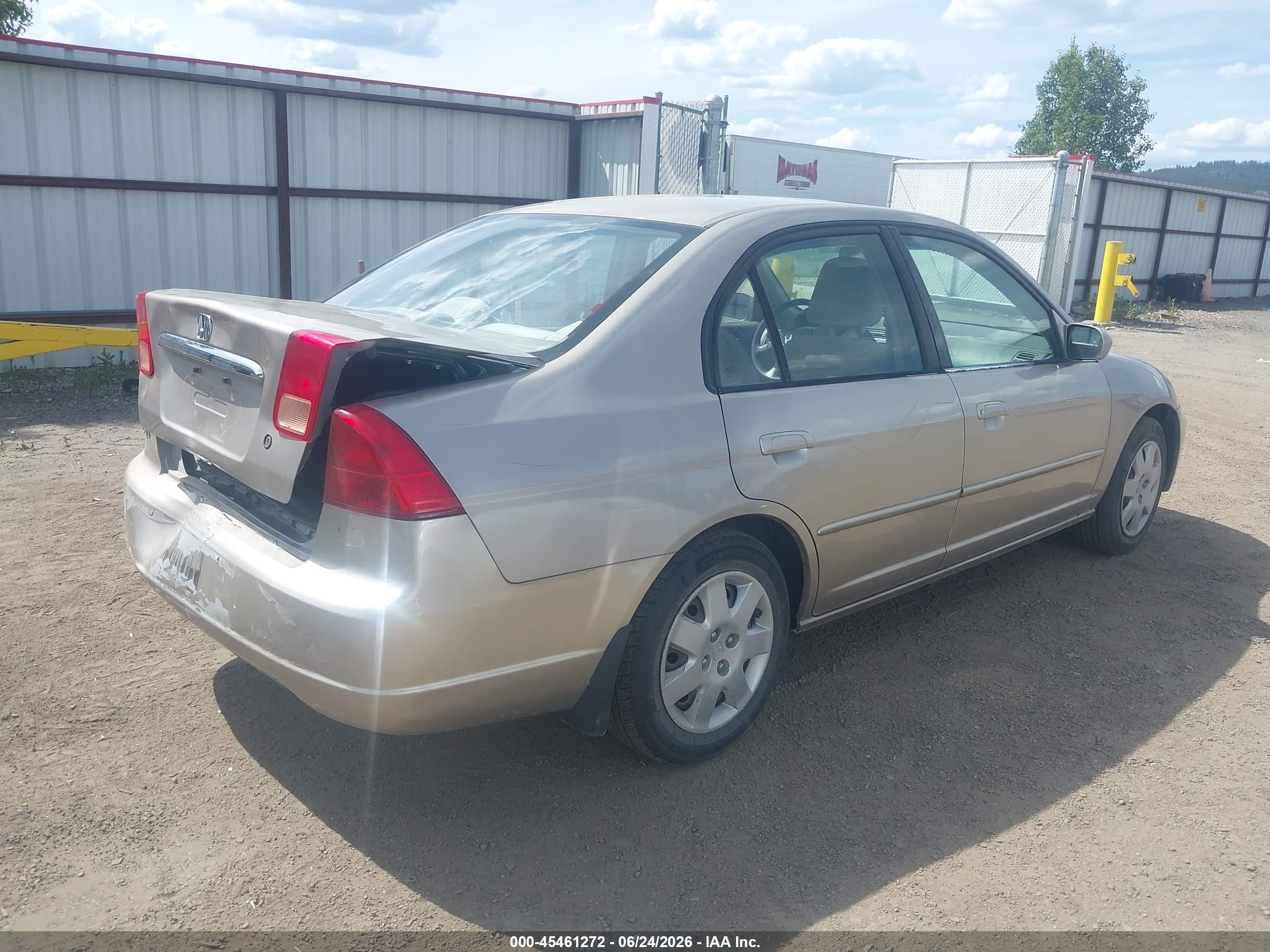 2002 Honda Civic Ex Gold vin: 2HGES26882H594054