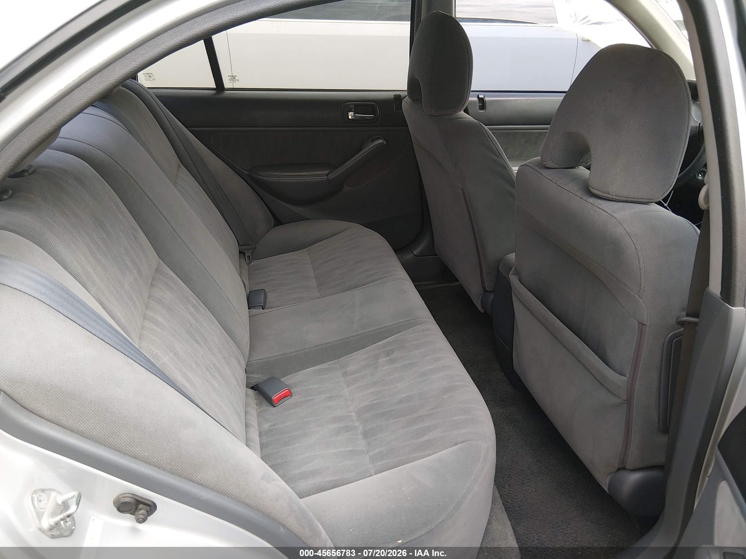 2004 Honda Civic Ex Silver vin: 2HGES268X4H522503