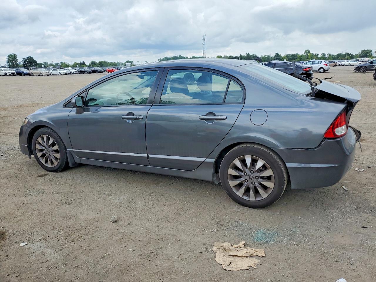 2009 Honda Civic Exl Серый vin: 2HGFA15089H009707