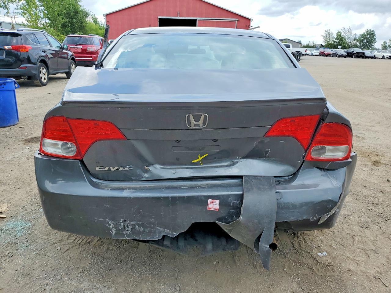 2009 Honda Civic Exl Серый vin: 2HGFA15089H009707