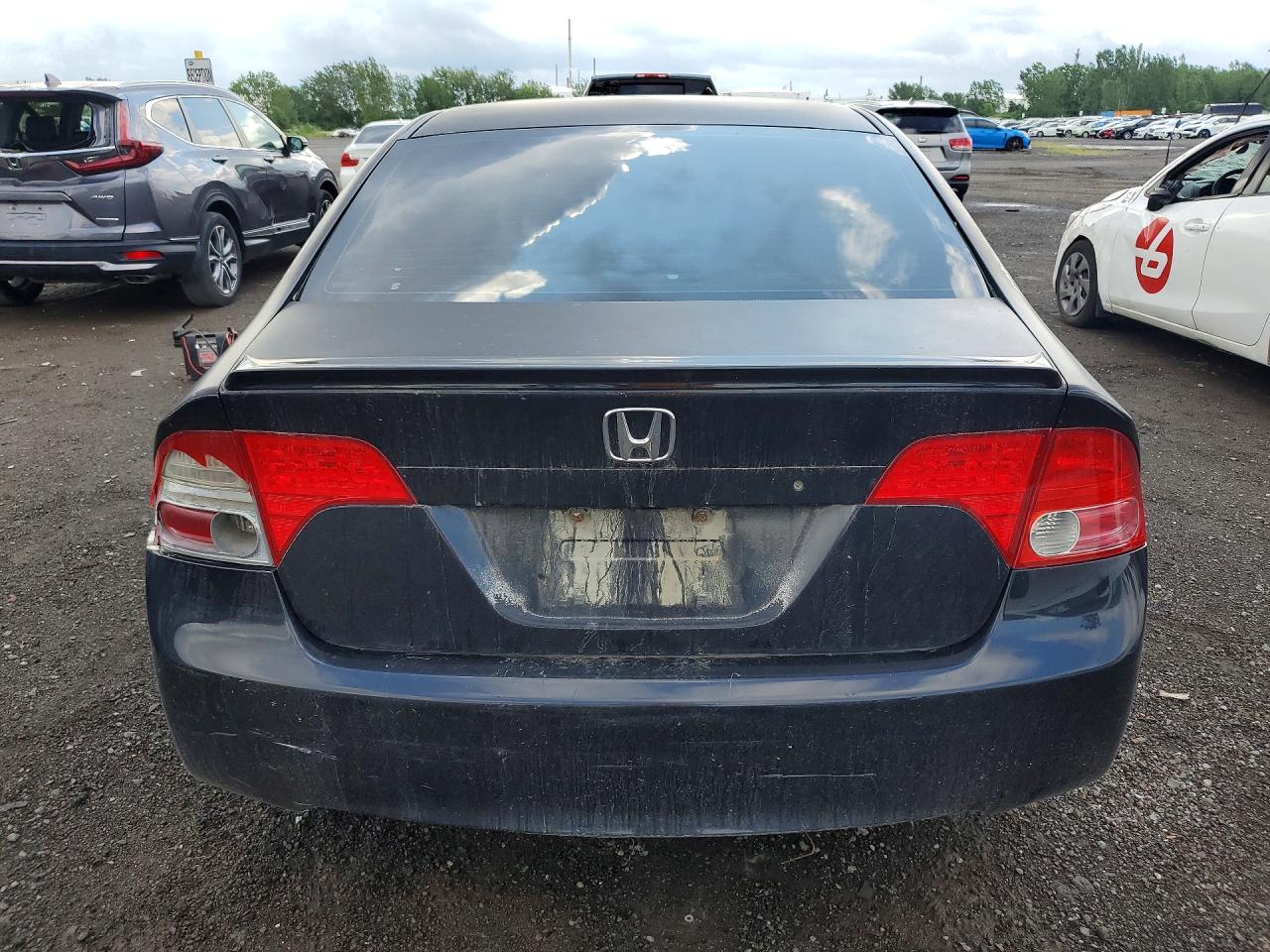 2008 Honda Civic Dx Black vin: 2HGFA15248H017299