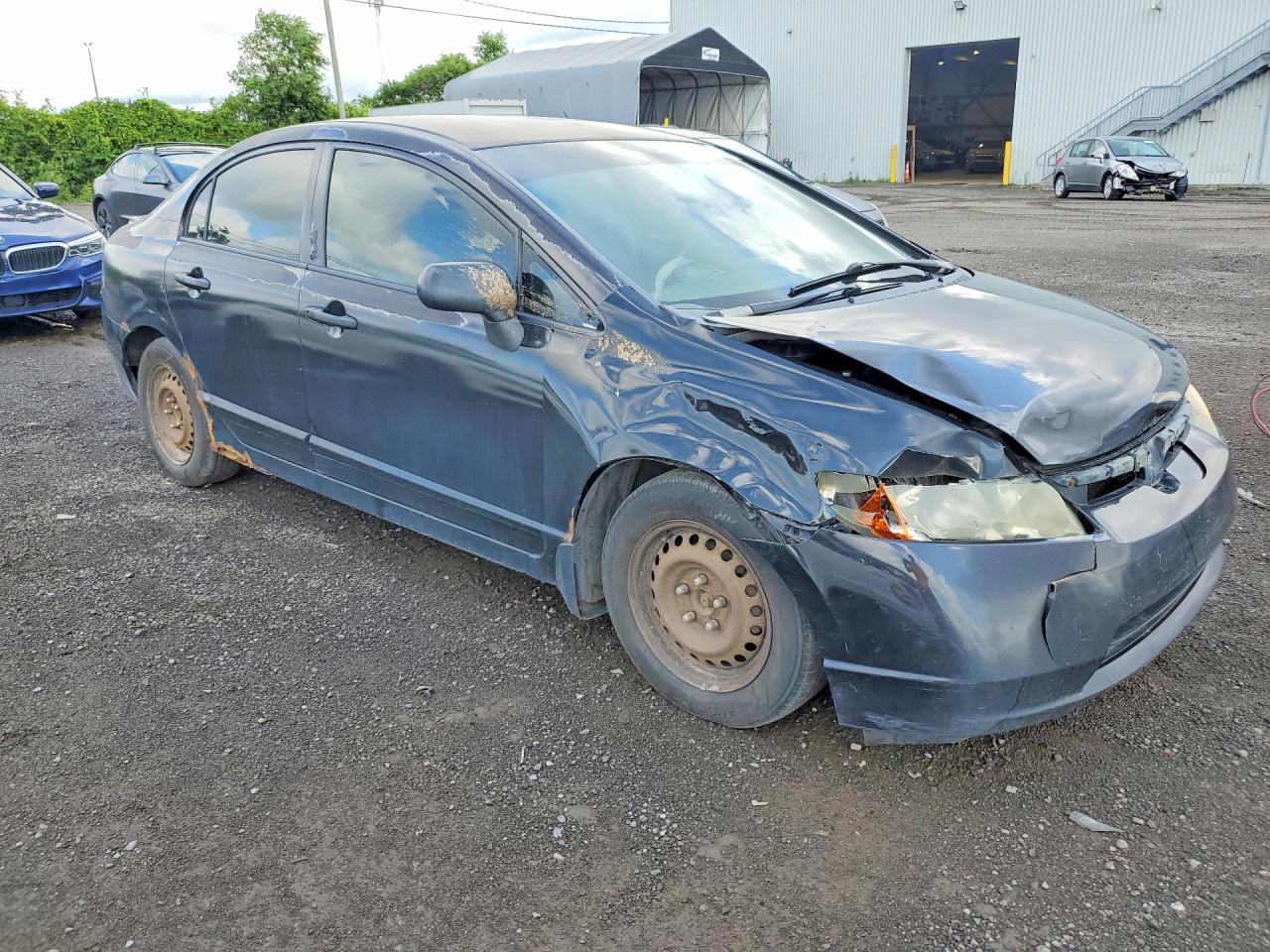 2008 Honda Civic Dx Black vin: 2HGFA15248H017299