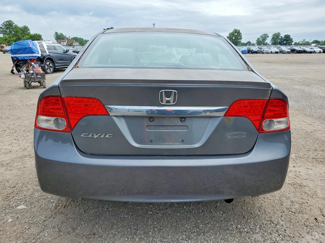 2009 Honda Civic Dx Gray vin: 2HGFA15249H002819