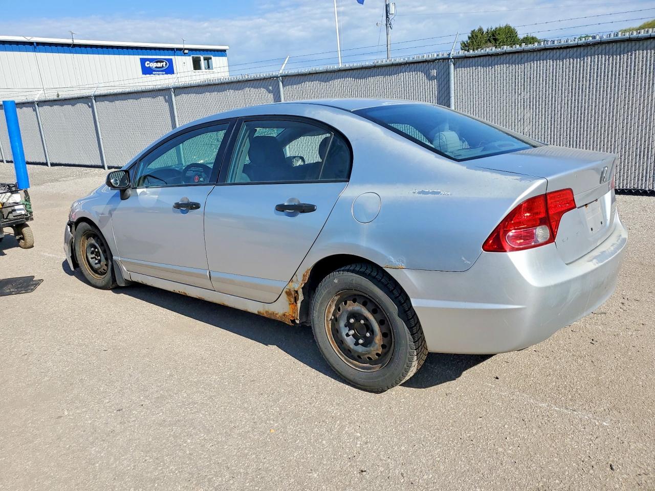 2007 Honda Civic Dx Серебряный vin: 2HGFA15317H027764