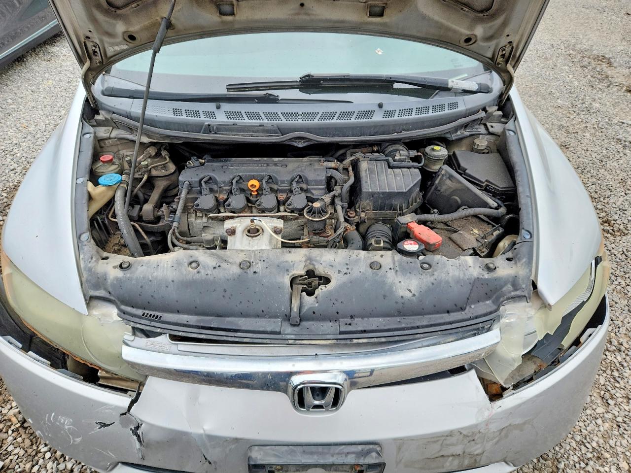2007 Honda Civic Dx Silver vin: 2HGFA15317H037775