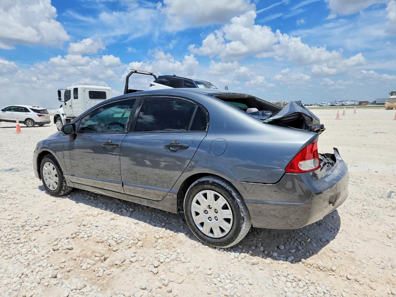2009 Honda Civic Vp Gray vin: 2HGFA15329H505189