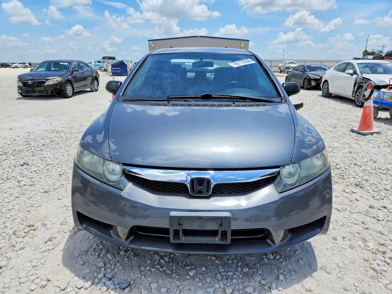2009 Honda Civic Vp Gray vin: 2HGFA15329H505189