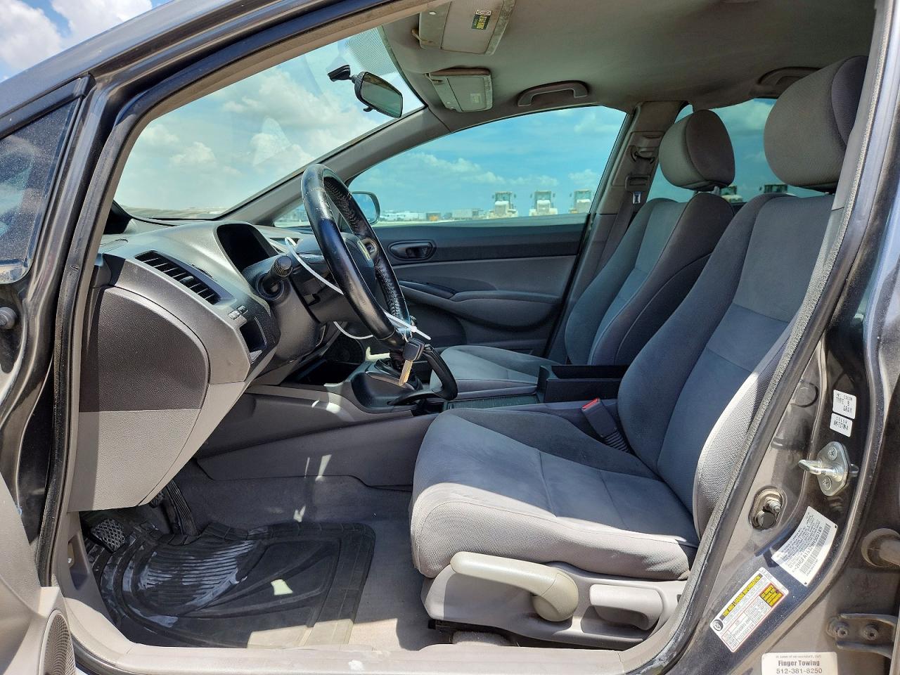 2009 Honda Civic Vp Gray vin: 2HGFA15329H505189