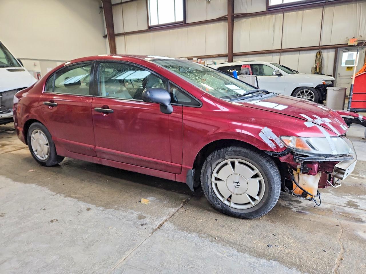 2009 Honda Civic Dx-g Красный vin: 2HGFA15459H029206