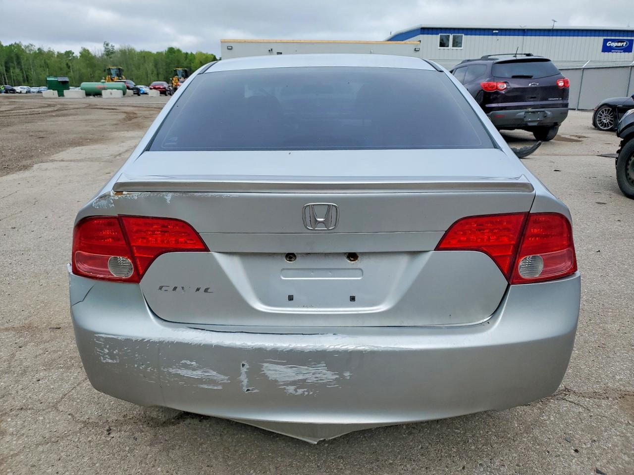 2008 Honda Civic Lx Silver vin: 2HGFA15508H006164