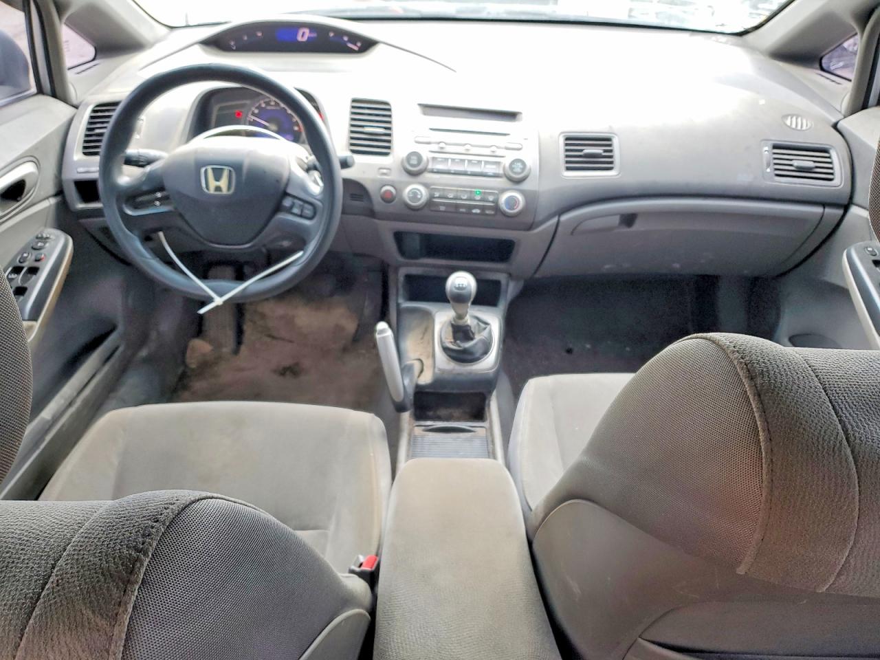 2008 Honda Civic Lx Silver vin: 2HGFA15508H006164