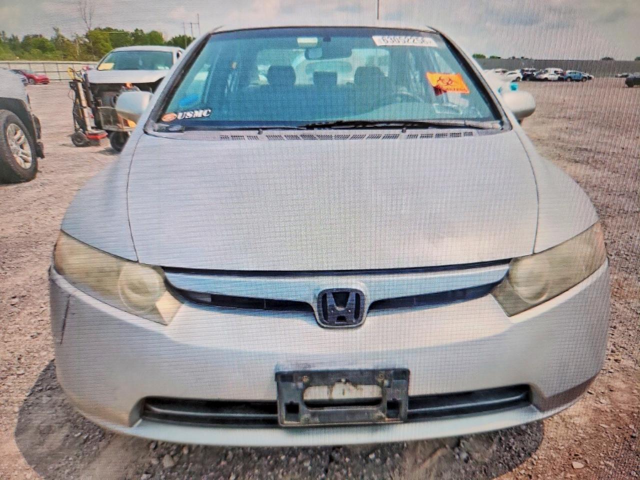 2008 Honda Civic Lx Silver vin: 2HGFA15508H512173