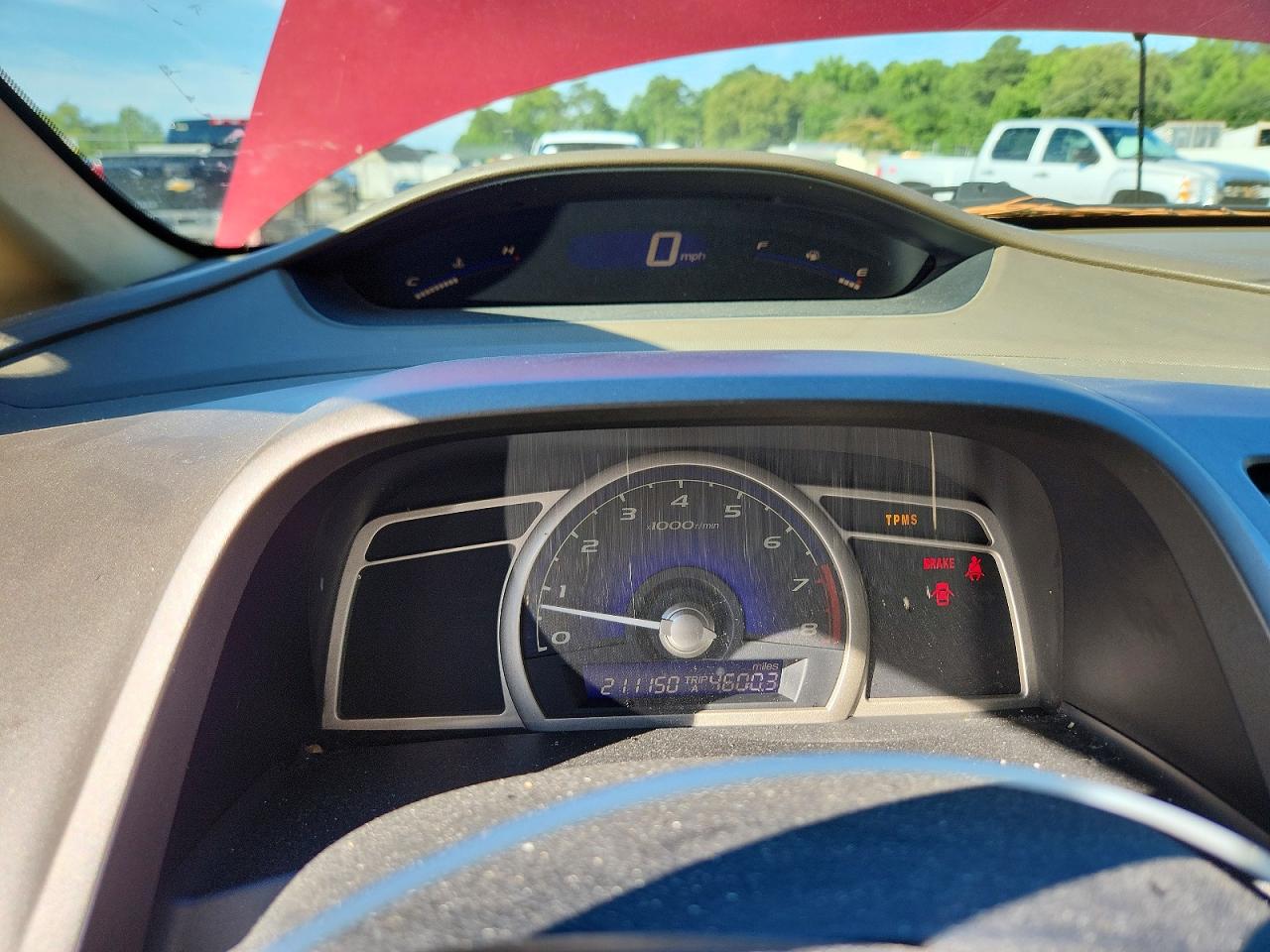 2008 Honda Civic Lx Burgundy vin: 2HGFA15518H501943