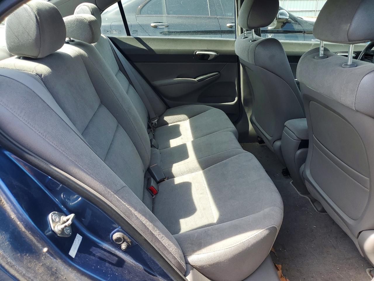 2006 Honda Civic Lx Blue vin: 2HGFA15526H510258