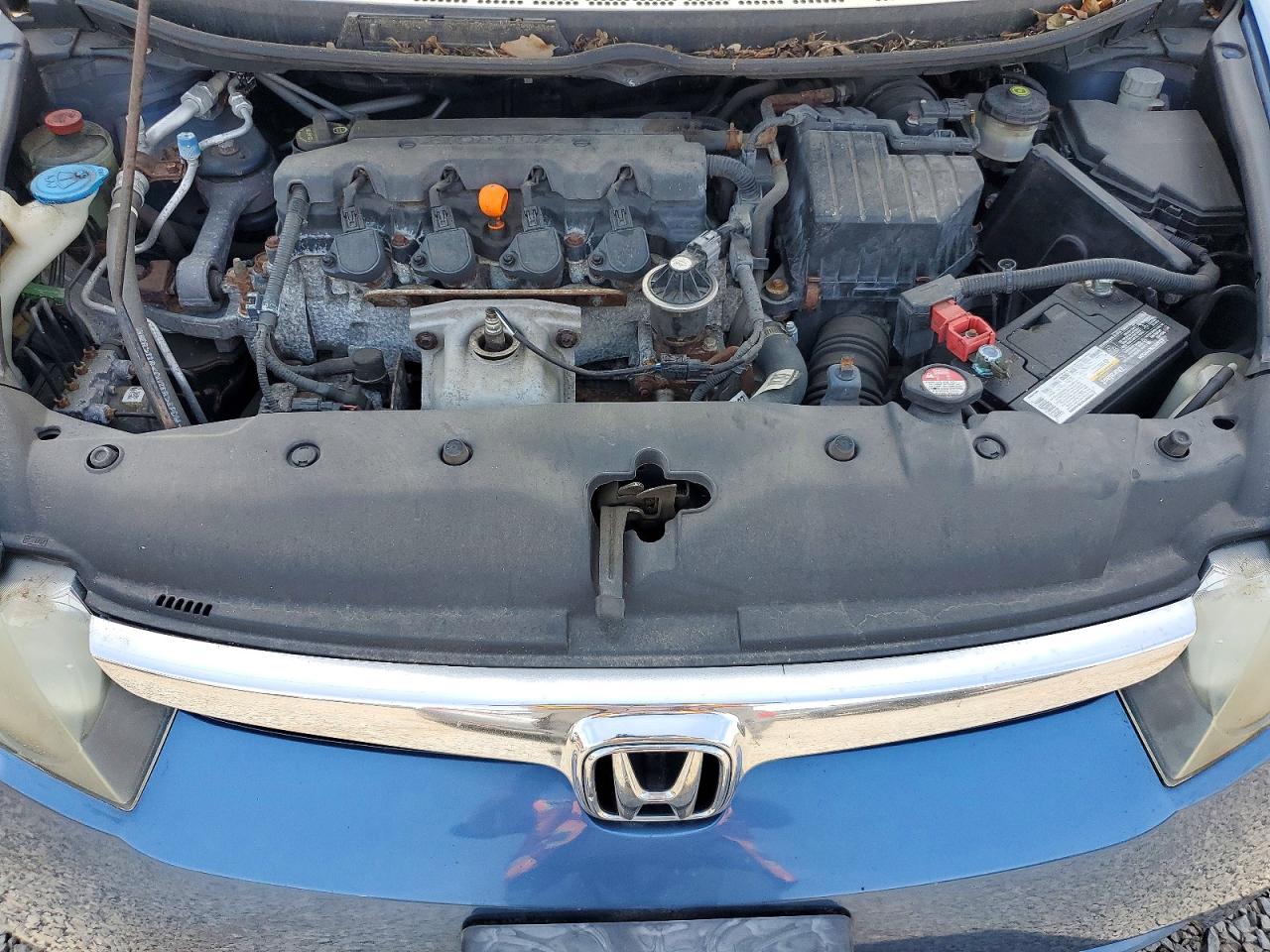 2006 Honda Civic Lx Blue vin: 2HGFA15526H510258