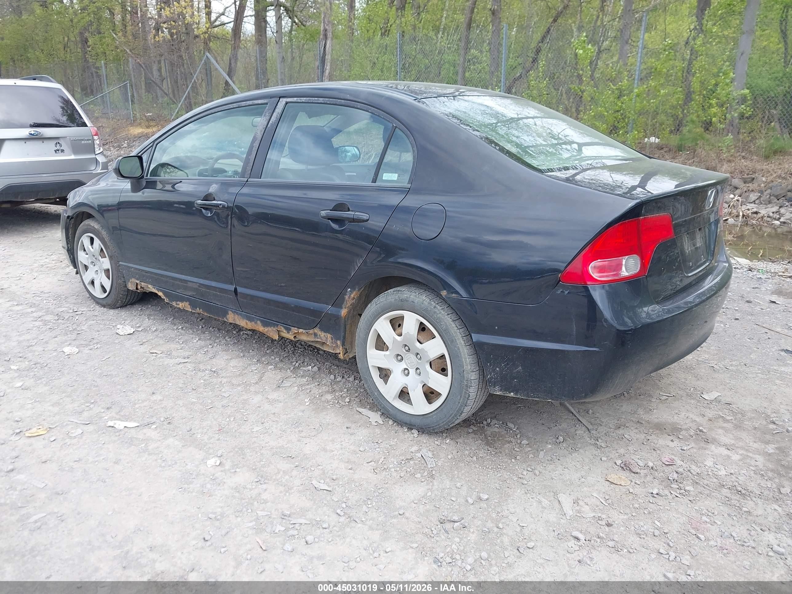 2008 Honda Civic Lx Black vin: 2HGFA15528H331513