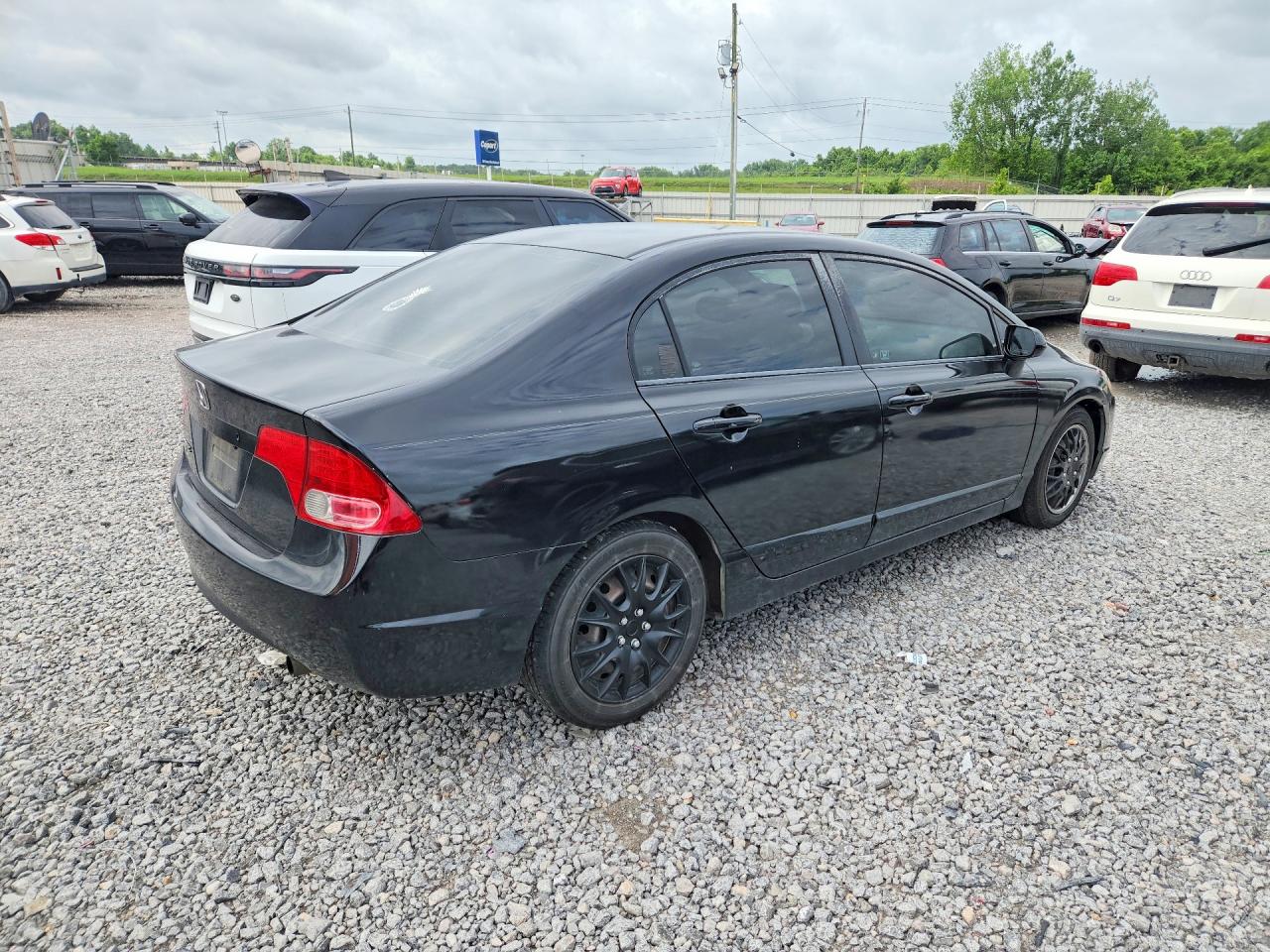 2008 Honda Civic Lx Gray vin: 2HGFA15528H514653