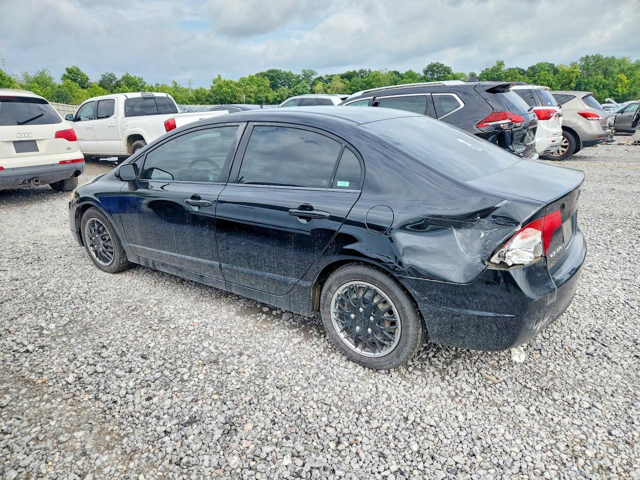 2008 Honda Civic Lx Gray vin: 2HGFA15528H514653