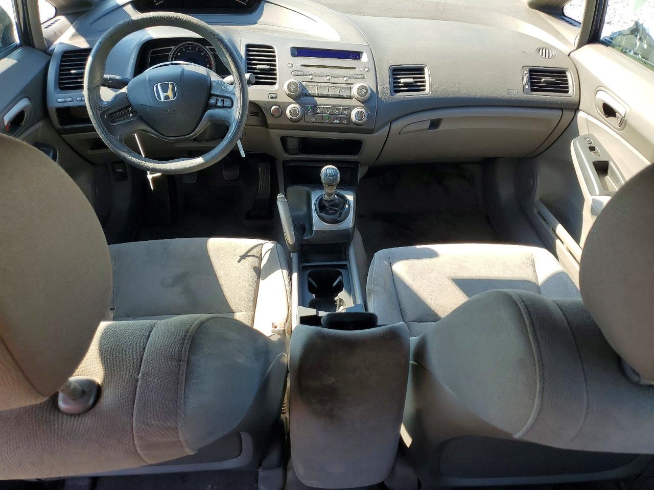 2008 Honda Civic Lx Blue vin: 2HGFA15528H527600