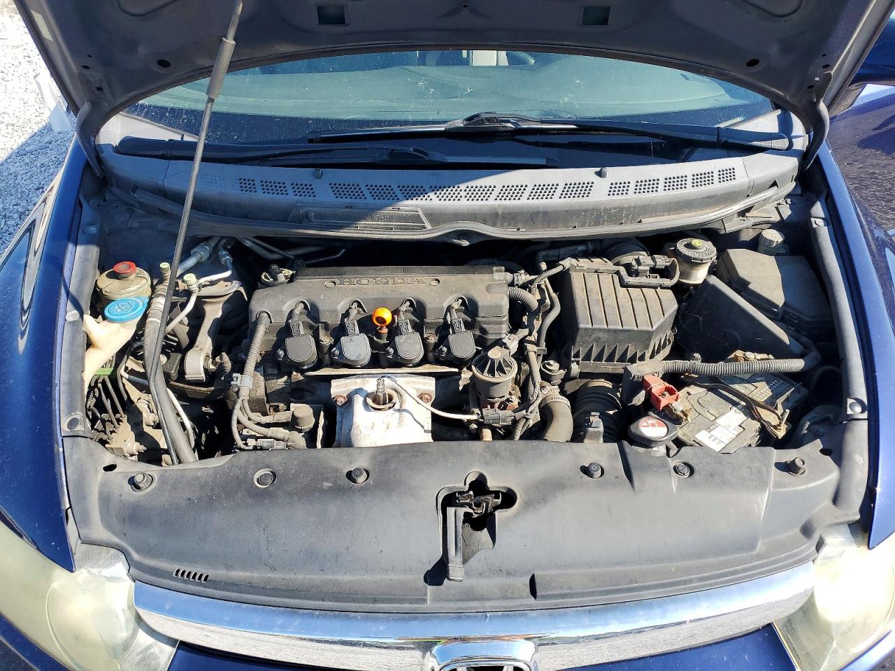 2008 Honda Civic Lx Blue vin: 2HGFA15528H527600