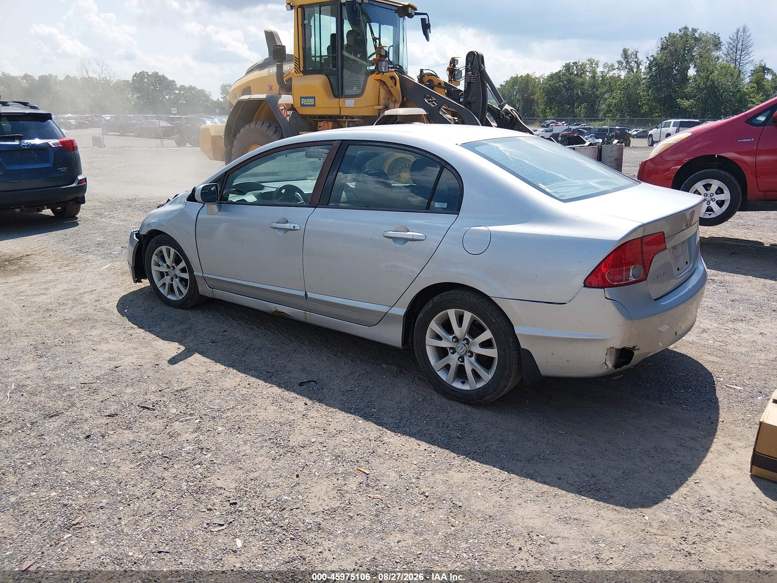 2007 Honda Civic Lx Silver vin: 2HGFA15547H311259