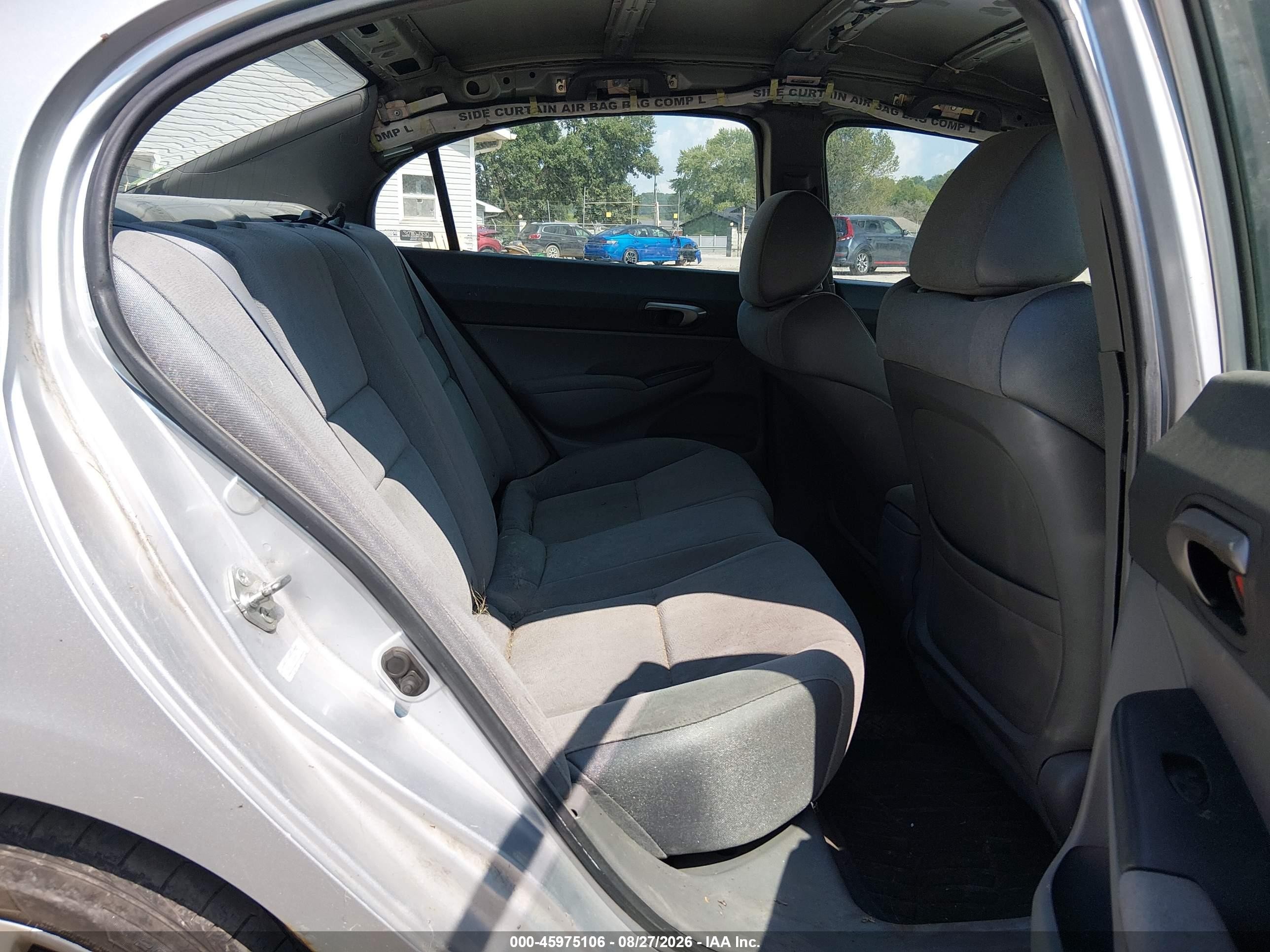 2007 Honda Civic Lx Silver vin: 2HGFA15547H311259