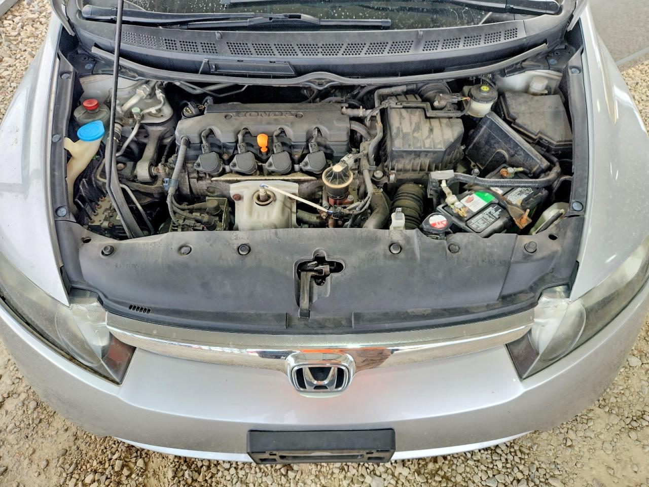 2008 Honda Civic Lx Silver vin: 2HGFA15548H300229