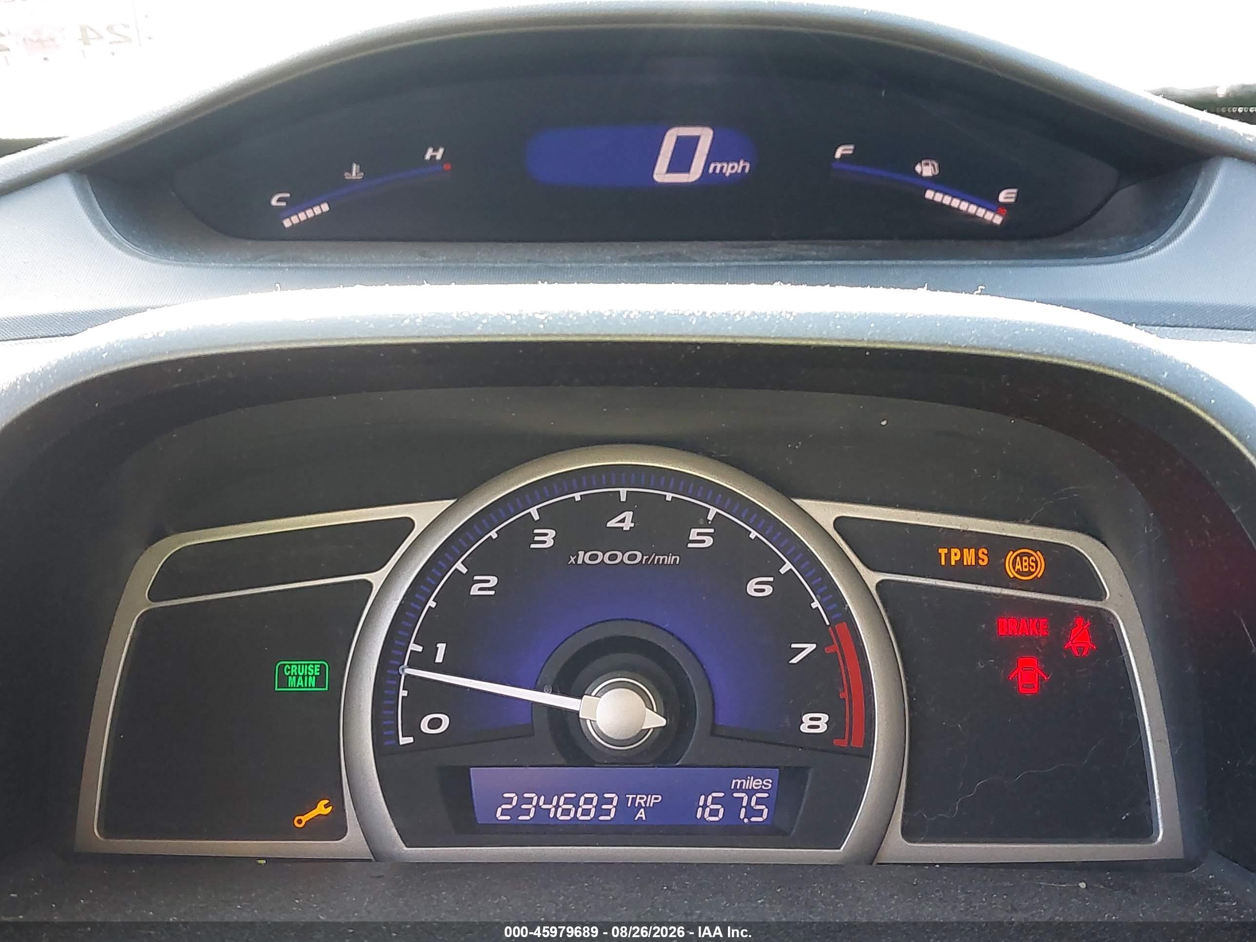 2009 Honda Civic Lx Gray vin: 2HGFA15549H338352
