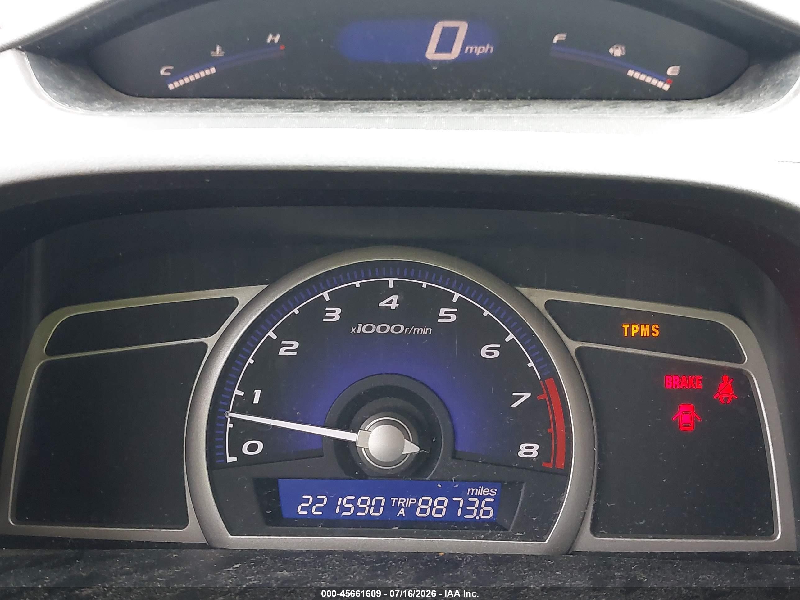 2009 Honda Civic Lx Gray vin: 2HGFA15549H518494