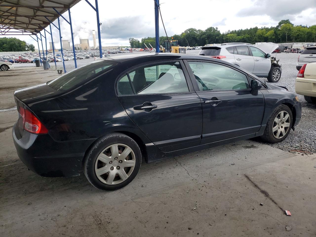 2008 Honda Civic Lx Black vin: 2HGFA15558H353067