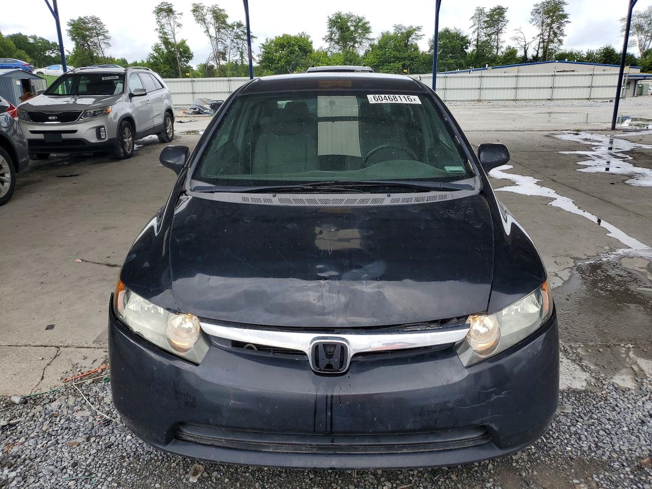 2008 Honda Civic Lx Black vin: 2HGFA15558H353067