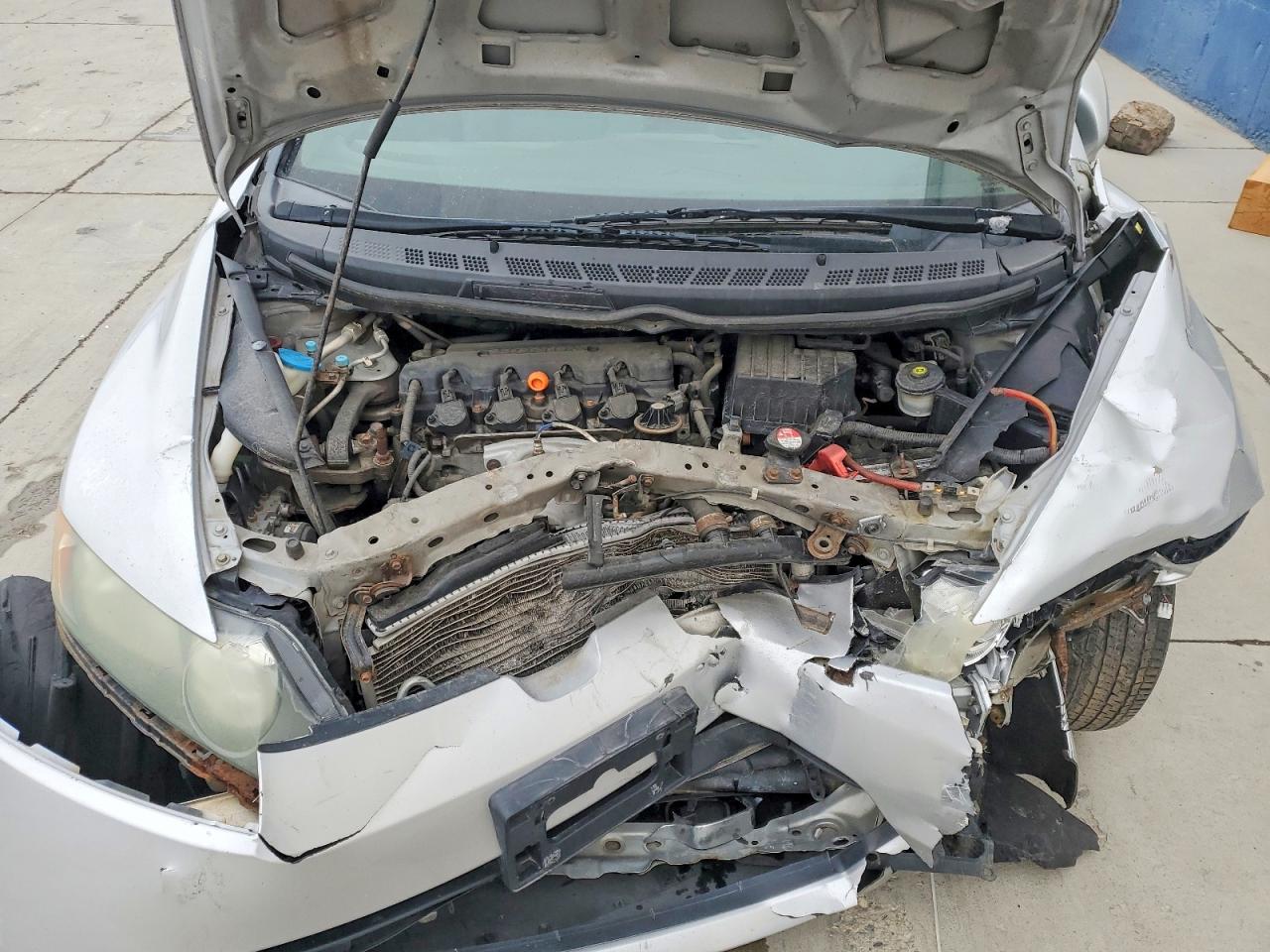 2008 Honda Civic Lx Silver vin: 2HGFA15568H515191