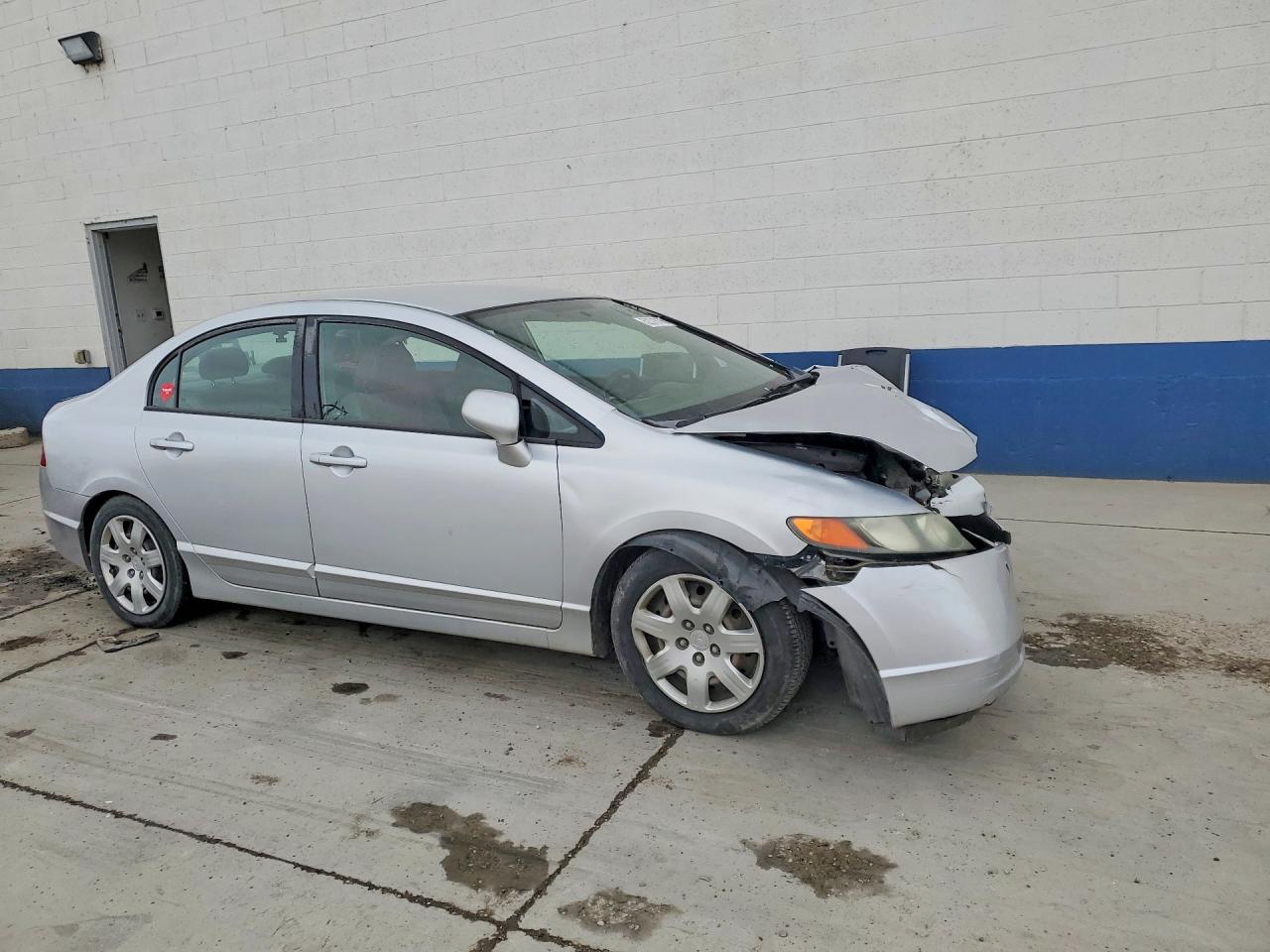 2008 Honda Civic Lx Silver vin: 2HGFA15568H515191