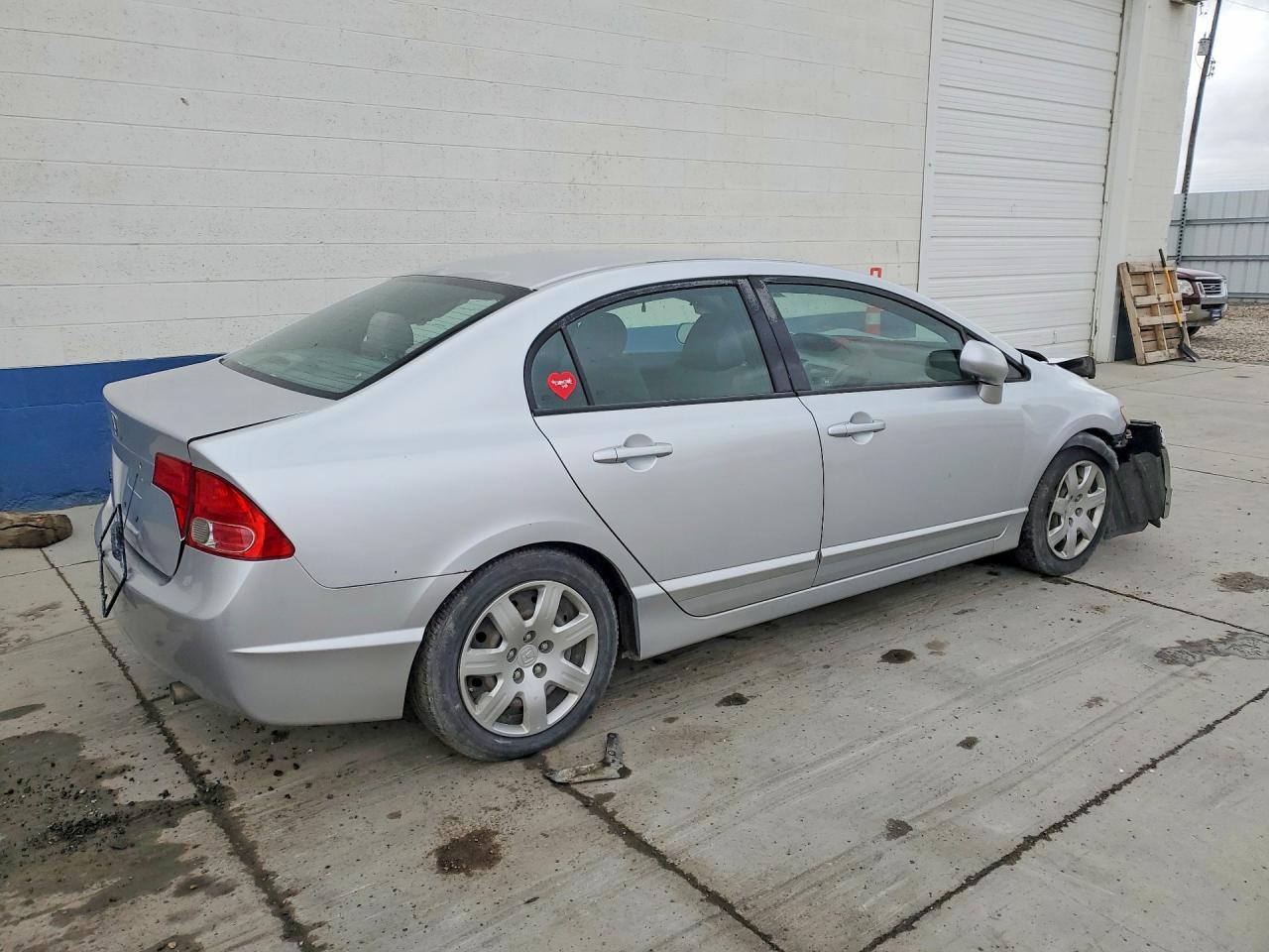 2008 Honda Civic Lx Silver vin: 2HGFA15568H515191