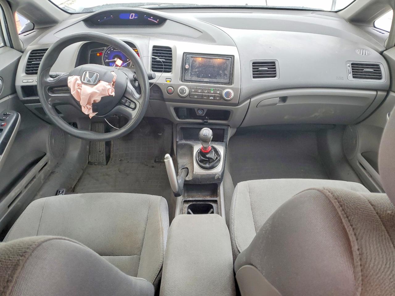 2008 Honda Civic Lx Silver vin: 2HGFA15568H515191