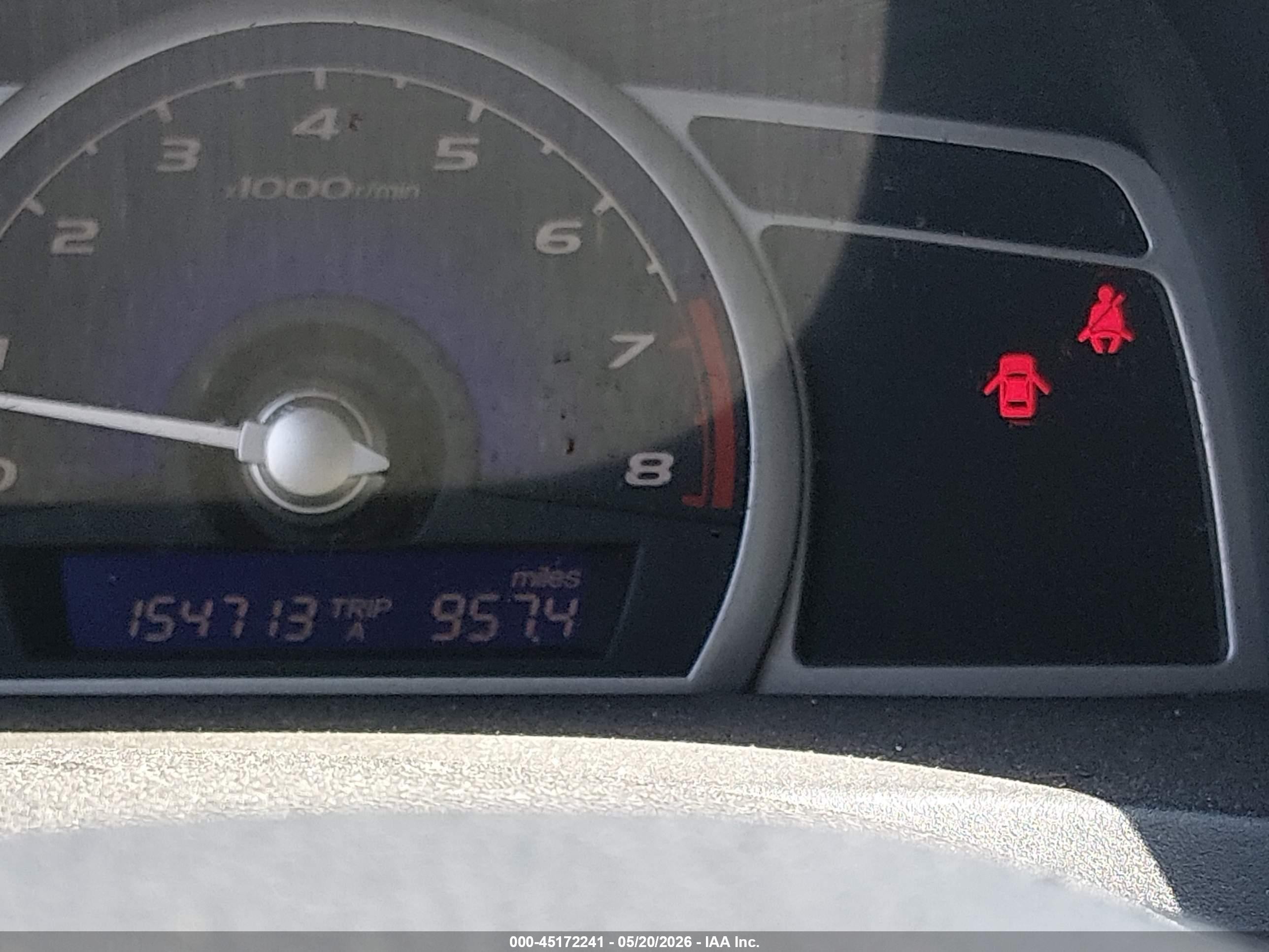 2007 Honda Civic Lx Blue vin: 2HGFA15577H506126