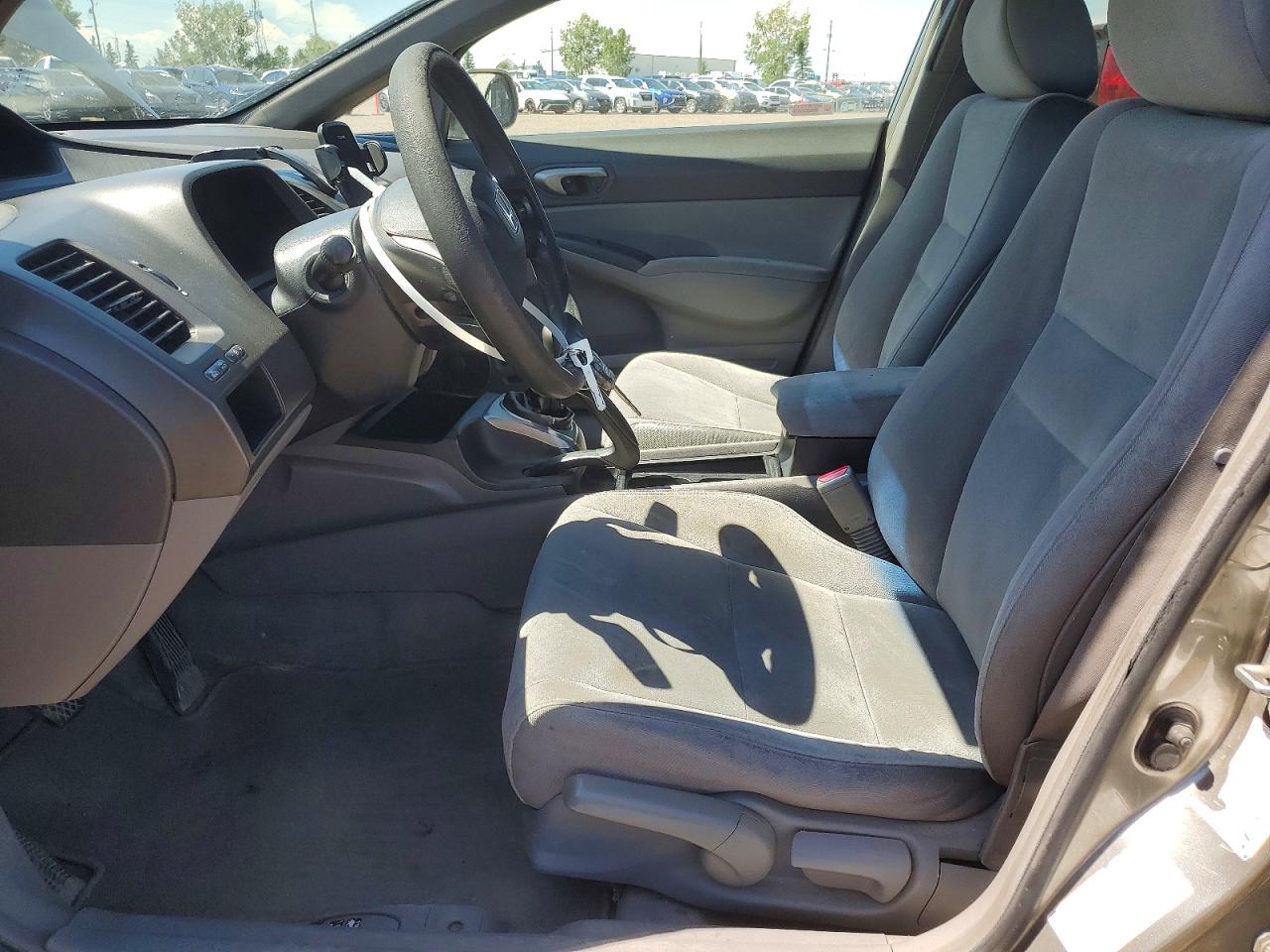 2008 Honda Civic Lx Gray vin: 2HGFA15578H113860