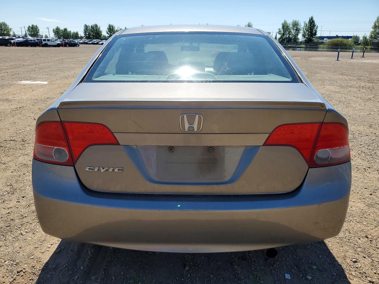 2008 Honda Civic Lx Gray vin: 2HGFA15578H113860