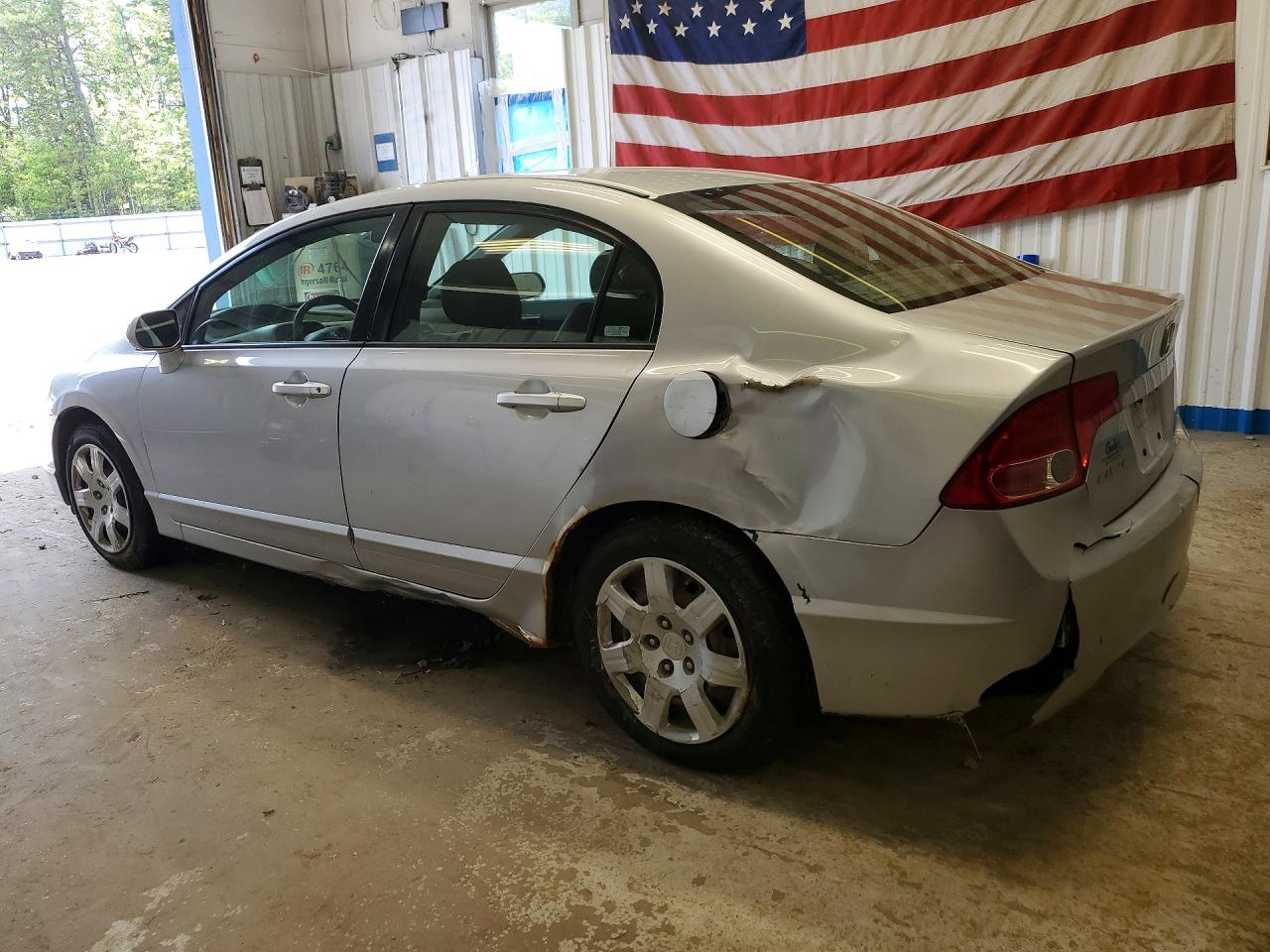 2008 Honda Civic Lx Gray vin: 2HGFA15598H346915