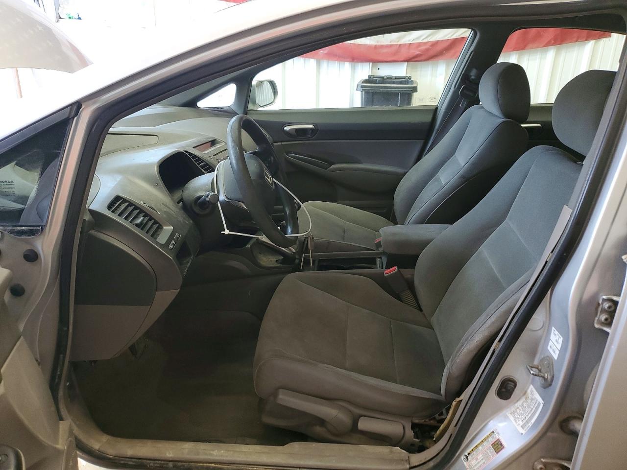 2008 Honda Civic Lx Gray vin: 2HGFA15598H346915